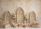 Boho Arch Flower Wedding Backdrop