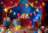 Carnival Circus Backdrop