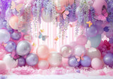 Butterfly Cake Smash Backdrop