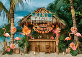 Hawaii Night Bar Beach Backdrop