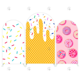 Allenjoy Sweet Donut Birthday Baby Shower Party Arch Backdrop Wall Cloth Cover