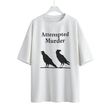 Attempted Murder Unisex Drop-shoulder T-shirt