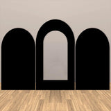 Allenjoy Custom Open Arched Covers, Hollow Wall Backdrops Set for Wedding Party