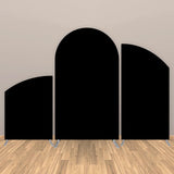 Allenjoy Arched Wall Backdrop, Arched Covers with Zipper, Custom Color