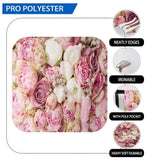 Allenjoy 3D Pink White Rose for Mother's Day Photography Backdrop - Allenjoystudio