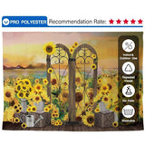Allenjoy Autumn Sunflower Backdrop for Kids Minisession - Allenjoystudio