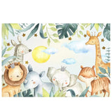 Allenjoy Baby Animal Background Jungle Backdrop