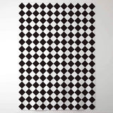Allenjoy Backdrop Black and white Diamond  Patterns for Portrait Photoshoot - Allenjoystudio