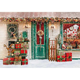 Allenjoy Christmas Gifts Store Backdrop for Children