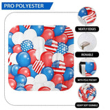Allenjoy Colorful Flag Balloon Backdrop for Independence Day - Allenjoystudio