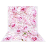 Allenjoy Pink Flowers Wall Backdrop - Allenjoystudio