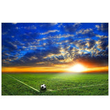 Allenjoy Sport Football Field Sky Cloud Backdrop - Allenjoystudio
