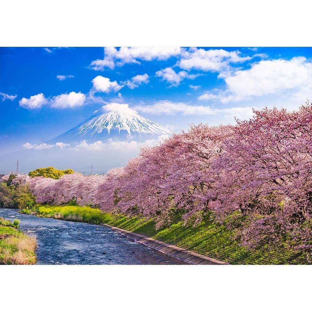 Allenjoy Backdrop for Photoshoot Locations Beauty of Mt Fuji Japan - Allenjoystudio