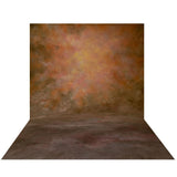 Allenjoy Dark Orange and Brown Abstract Backdrop