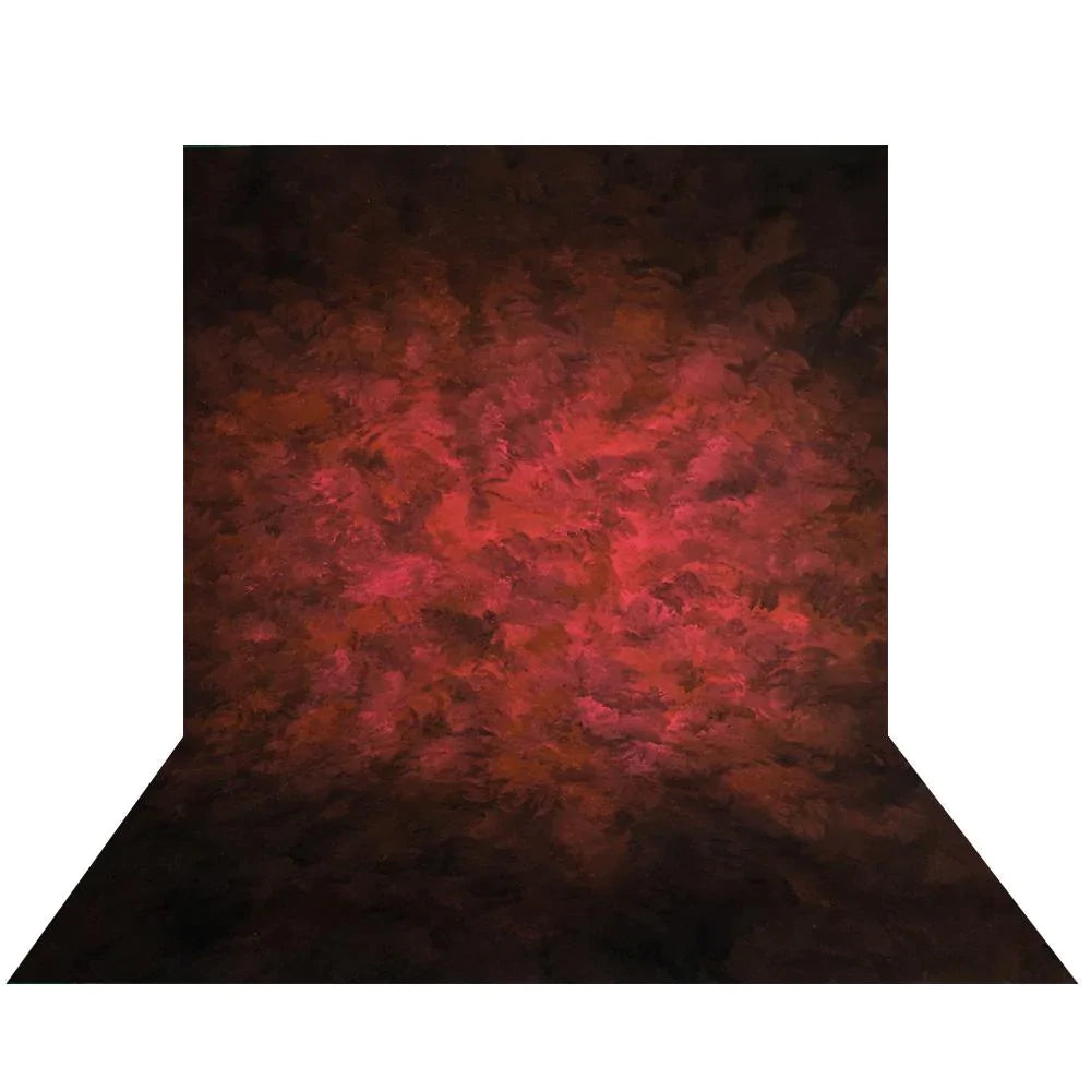 Allenjoy Red Abstract Texture Backdrop - Allenjoystudio
