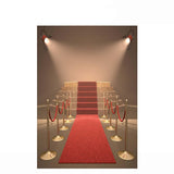 Allenjoy Background for Photo Studio Gold Red Carpet Luxury Stage Birthday Backdrop