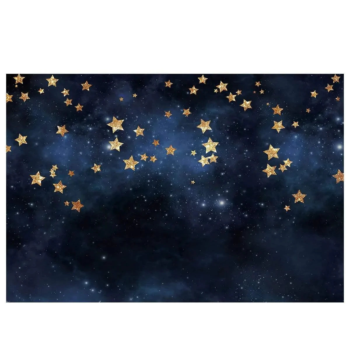 Allenjoy Twinkle Little Star Backdrop with Golden Starry Sky - Allenjoystudio