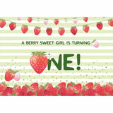 Allenjoy Berry Sweet Backdrop for 1st Birthday