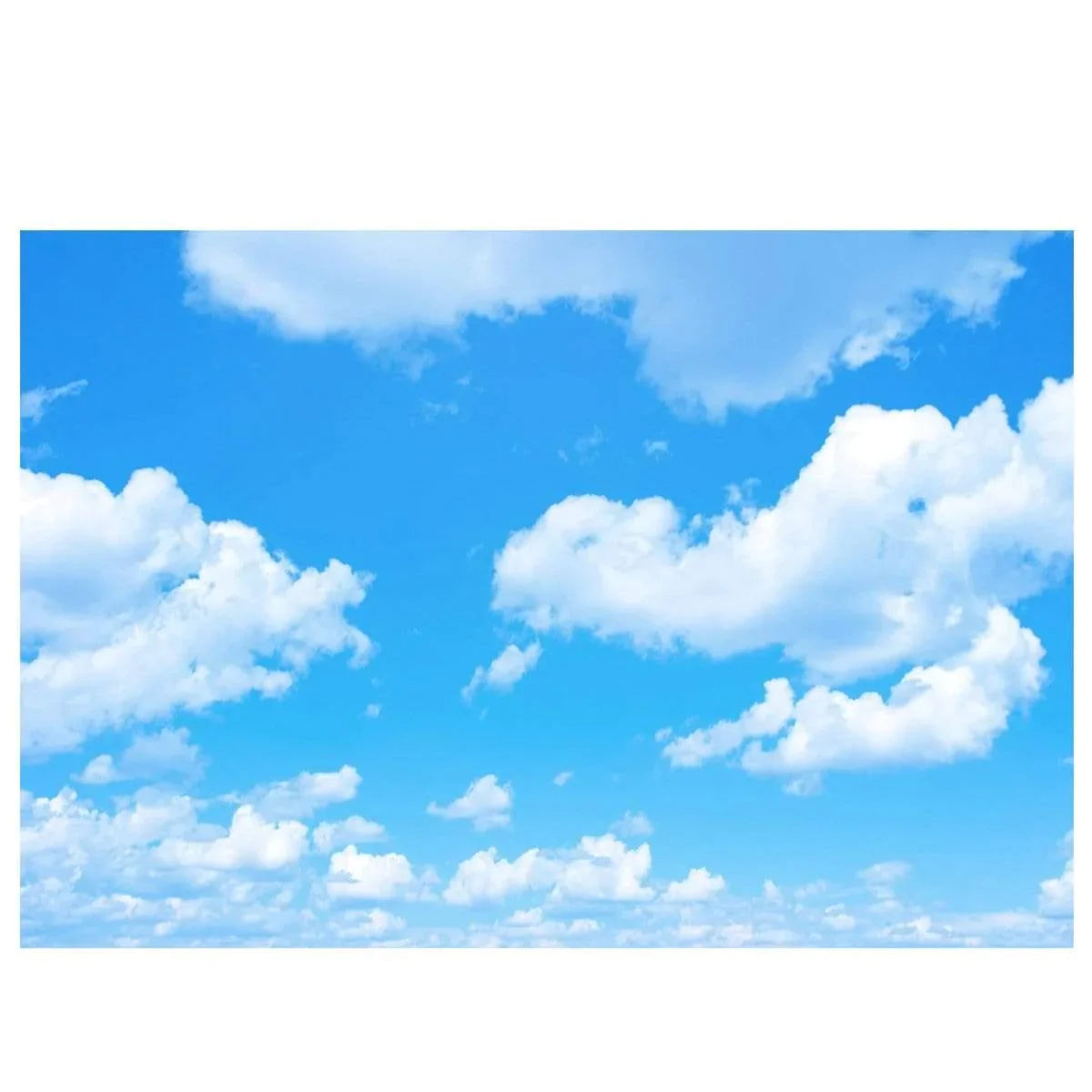 Allenjoy Blue Sky White Clouds Backdrop - Allenjoystudio