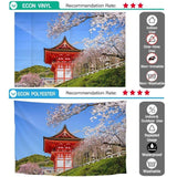 Allenjoy Communion Location Backdrop Shimizu Temple in Kyoto Cherry Blossoms Photophone - Allenjoystudio