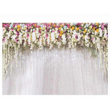 Allenjoy Floral Backdrop Flowers Contend in Beauty Photo Background for Macrame wedding