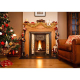 Allenjoy Christmas Tree Fireplace Sofa Famliy Photography Backdrop