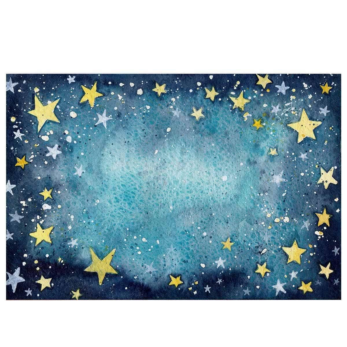 Allenjoy Little Stars Oil Painting Galaxy Backdrop - Allenjoystudio