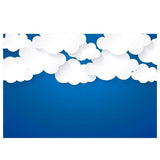 Allenjoy for Photographic Studio  white cloud sky Backdrop