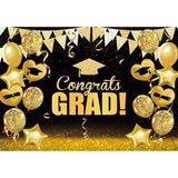 Allenjoy Graduation Congratulations Congrats Grad Class of 2021 Prom Party Backdrop - Allenjoystudio