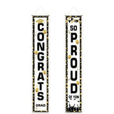 Allenjoy Graduation Porch Sign Congrats Grad Door Banner - Allenjoystudio