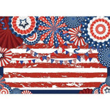 Allenjoy Independence Day Happy fourth of july Pinwheel Backdrop