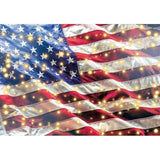 Allenjoy Independence Day  Vintage American National Flag Backdrop