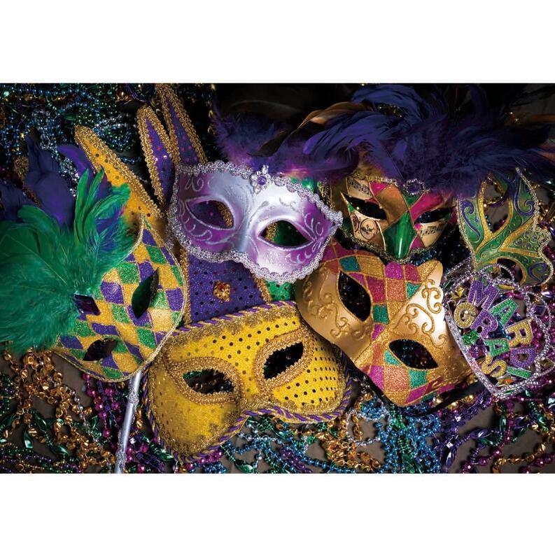 Allenjoy Masquerade Party Carnival Feather Background Photobooth Photo Studio Shoot - Allenjoystudio