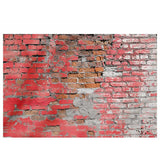 Allenjoy Old Blood Red Brick Wall for Photography Backdrop