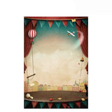 Allenjoy Photography Background Circus Children Stage Baby Shower Customize Backdrop