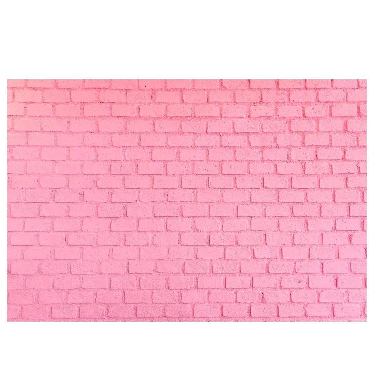 Allenjoy Pink Brick Walls Maiden Heart Photography Backdrop - Allenjoystudio