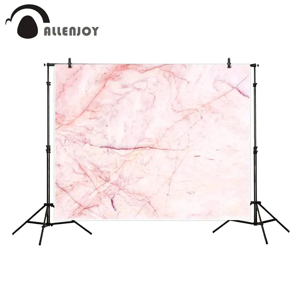 Allenjoy Pink Marble Backdrop Photo Studio Wedding Romantic Abstract Nature New Background - Allenjoystudio