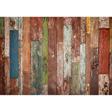 Allenjoy Retro Colorful Wood  Backdrop for Newborn Photography - Allenjoystudio