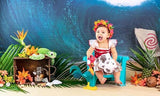 Allenjoy Sea Wave Beach Underwater Ocean  Backdrop for Children