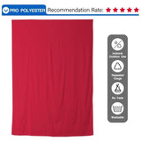 Allenjoy Solid Cherry Red Fabric Backdrop for Photography - Allenjoystudio