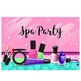 Allenjoy Spa Party  Make Up Sweet 16th Birthday Backdrop