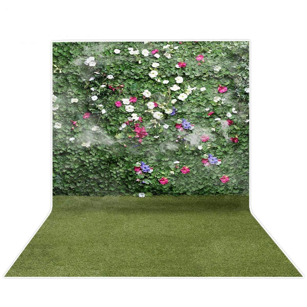 Allenjoy Spring Backdrop Flower Walls and Meadows Vigorous Background for Tour - Allenjoystudio