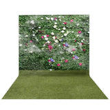 Allenjoy Spring Backdrop Flower Walls and Meadows Vigorous Background for Tour