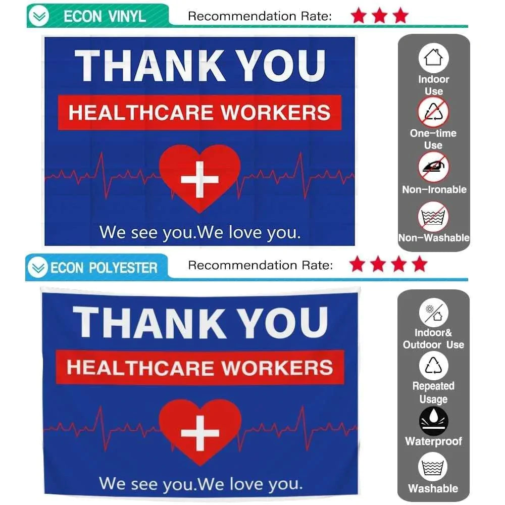 Allenjoy Thank You Healthcare Workers Red Cross Logo We See You We Love You - Allenjoystudio