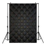 Allenjoy Tufted  Backdrop Classical Style Soft Fabric Diamond Pattern Photography