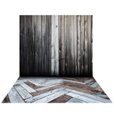 Allenjoy Wood Background Chevron Wood Floor Photography Background Polyester Photography
